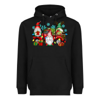 Black christmas gnome truck Heavyweight Hoodie - texasbilliewilder