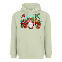 Matcha christmas gnome truck Heavyweight Hoodie - texasbilliewilder