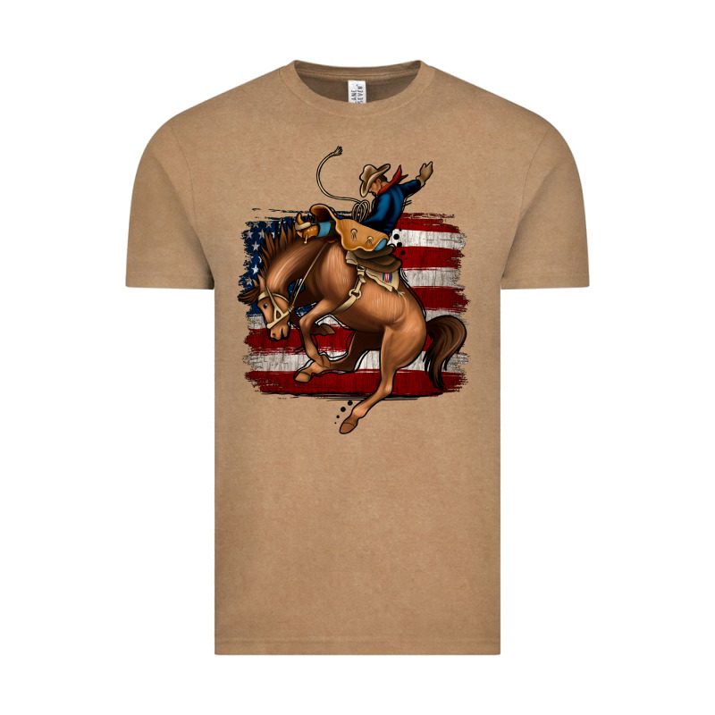 Bucking Bronco Vintage Tee by Jasminsmagicworld | Teevron