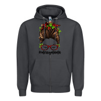 Smoke christmas merry mama Zipper Hoodie - Jasminsmagicworld