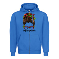True Royal christmas merry mama Zipper Hoodie - Jasminsmagicworld