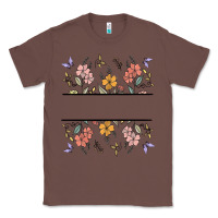 Chestnut wildflower your text here Classic Tee - MaliasSmallBusiness