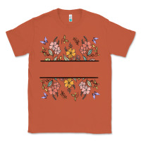 Copper wildflower your text here Classic Tee - MaliasSmallBusiness