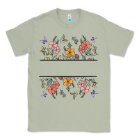 Matcha wildflower your text here Classic Tee - MaliasSmallBusiness