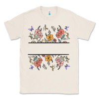 Natural wildflower your text here Classic Tee - MaliasSmallBusiness