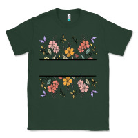 Sports Green wildflower your text here Classic Tee - MaliasSmallBusiness