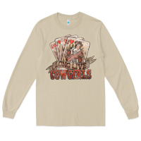 Mushroom long live cowgirls cards Long Sleeve Tee - NancyCooperArtShop