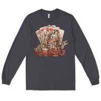 Smoke long live cowgirls cards Long Sleeve Tee - NancyCooperArtShop