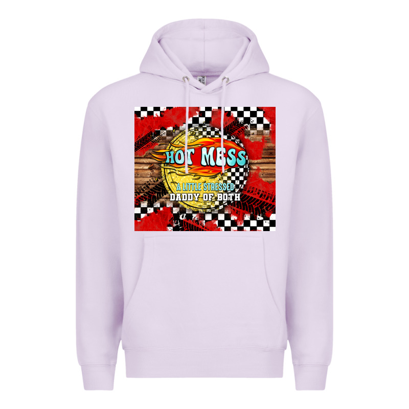 Hot Mess Daddy Of Both Premium Hoodie by TumblerDesignByShophia | Teevron
