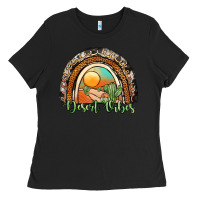 Black desert vibes rainbow Ladies Tee - JahusDesignShop