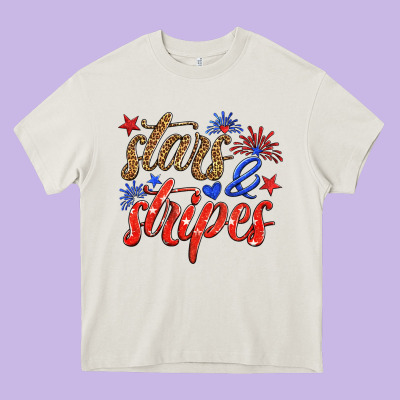 Stars And Stripes Heavy Core Tee Designed By Hra Design Shop