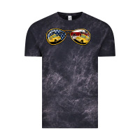 Cloud Black bus driver american sunglasses Vintage Tee - Jasminsmagicworld