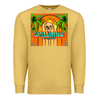 Antique Gold sunshine on my mind Premium Sweatshirt - TumblerDesignByShophia