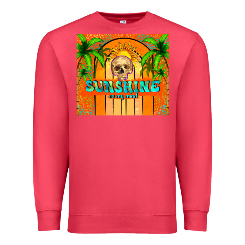 Sunshine On My Mind Premium Sweatshirt by TumblerDesignByShophia | Teevron