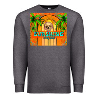 Charcoal Heather sunshine on my mind Premium Sweatshirt - TumblerDesignByShophia