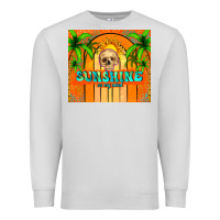 Dove Grey sunshine on my mind Premium Sweatshirt - TumblerDesignByShophia