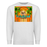 Oatmeal Heather sunshine on my mind Premium Sweatshirt - TumblerDesignByShophia