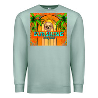 Seafoam sunshine on my mind Premium Sweatshirt - TumblerDesignByShophia