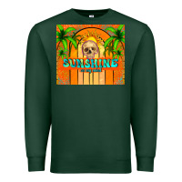 Sports Green sunshine on my mind Premium Sweatshirt - TumblerDesignByShophia
