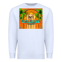 White sunshine on my mind Premium Sweatshirt - TumblerDesignByShophia