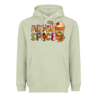 Matcha my blood type is pumpkin spice Heavyweight Hoodie - NancyCooperArtShop