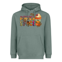 Sage my blood type is pumpkin spice Heavyweight Hoodie - NancyCooperArtShop
