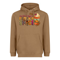 Toasted Coconut my blood type is pumpkin spice Heavyweight Hoodie - NancyCooperArtShop