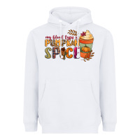 White my blood type is pumpkin spice Heavyweight Hoodie - NancyCooperArtShop