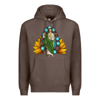 Coffee san judas gemstone sunflower Premium Hoodie - JahusDesignShop