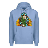 Colony Blue san judas gemstone sunflower Premium Hoodie - JahusDesignShop