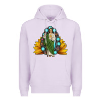 Lilac san judas gemstone sunflower Premium Hoodie - JahusDesignShop