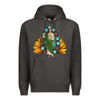 Smoke san judas gemstone sunflower Premium Hoodie - JahusDesignShop