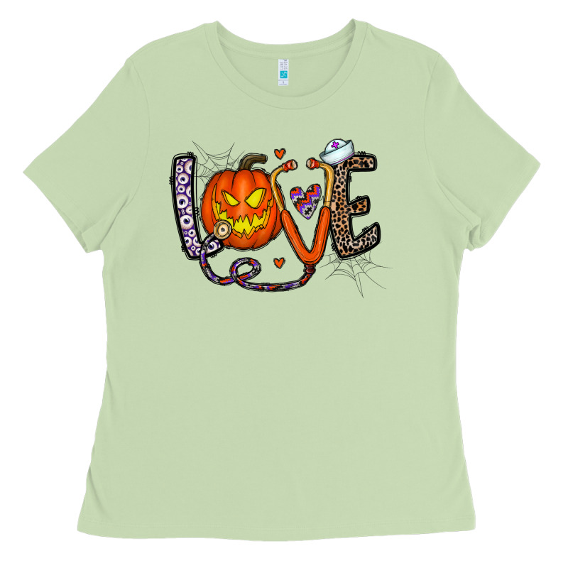 Love Halloween Ladies Tee by CowhideDigitalArt | Teevron