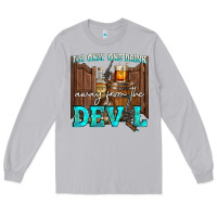 Moon Dust im only one drink Long Sleeve Tee - NancyCooperArtShop