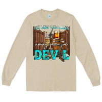 Mushroom im only one drink Long Sleeve Tee - NancyCooperArtShop