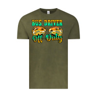 Vintage Olive bus driver off duty Vintage Tee - Jasminsmagicworld