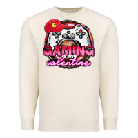 Sandshell Gaming is my valentine Premium Sweatshirt - HowdyJamesFarm