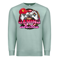 Seafoam Gaming is my valentine Premium Sweatshirt - HowdyJamesFarm