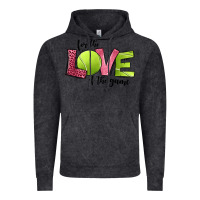 Vintage Black for the love of the game tennis Vintage Hoodie - Jasminsmagicworld