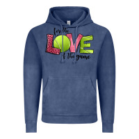 Vintage Denim for the love of the game tennis Vintage Hoodie - Jasminsmagicworld