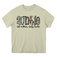 Mossy auntie  like a mom, only cooler Heavy Core Tee - CowhideDigitalArt