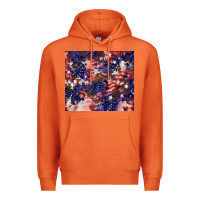 Carrot American flag sparkly  tumbler Premium Hoodie - HowdyJamesFarm