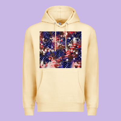 American Flag Sparkly  Tumbler Premium Hoodie Designed By Howdyjamesfarm