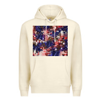 Sandshell American flag sparkly  tumbler Premium Hoodie - HowdyJamesFarm