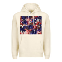Tofu American flag sparkly  tumbler Premium Hoodie - HowdyJamesFarm