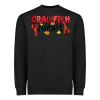 Black crawfish junkie Heavyweight Sweatshirt - MaliasSmallBusiness