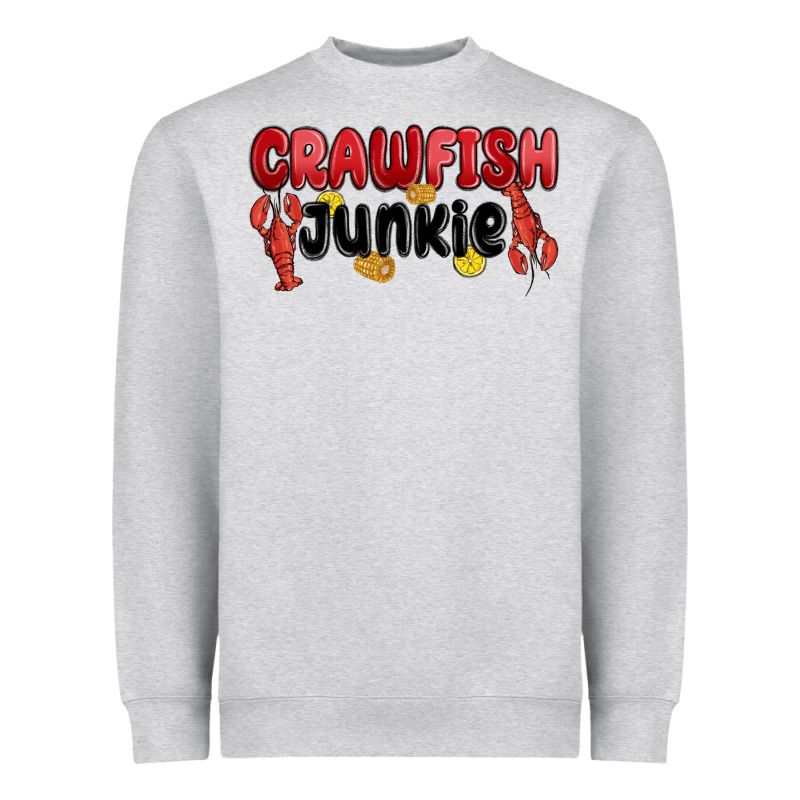 Crawfish Junkie Heavyweight Sweatshirt by MaliasSmallBusiness | Teevron
