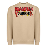Mushroom crawfish junkie Heavyweight Sweatshirt - MaliasSmallBusiness