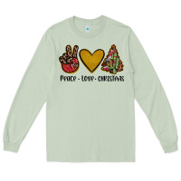 Matcha peace love christmas Long Sleeve Tee - JahusDesignShop