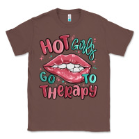 Chestnut hot girls go to therapy Classic Tee - MaliasSmallBusiness